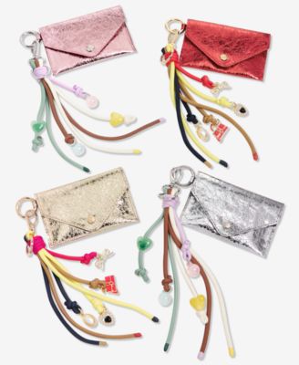 Boxed Card Case & Multi-Charm Beaded Keychain, Macy's Exclusive
