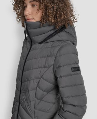 Women's Bibbed Packable Puffer Coat