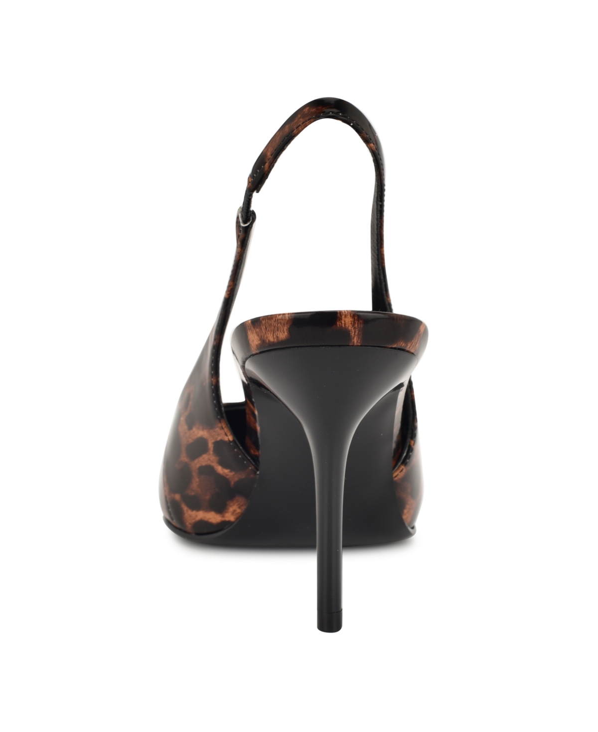 Nine West Palomma Slingback Pointed Toe Pump In Animal Print