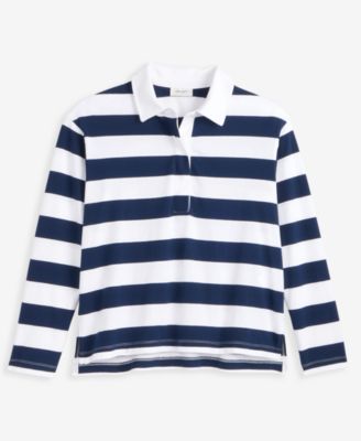 Women's Striped Rugby Top, Macy's Exclusive