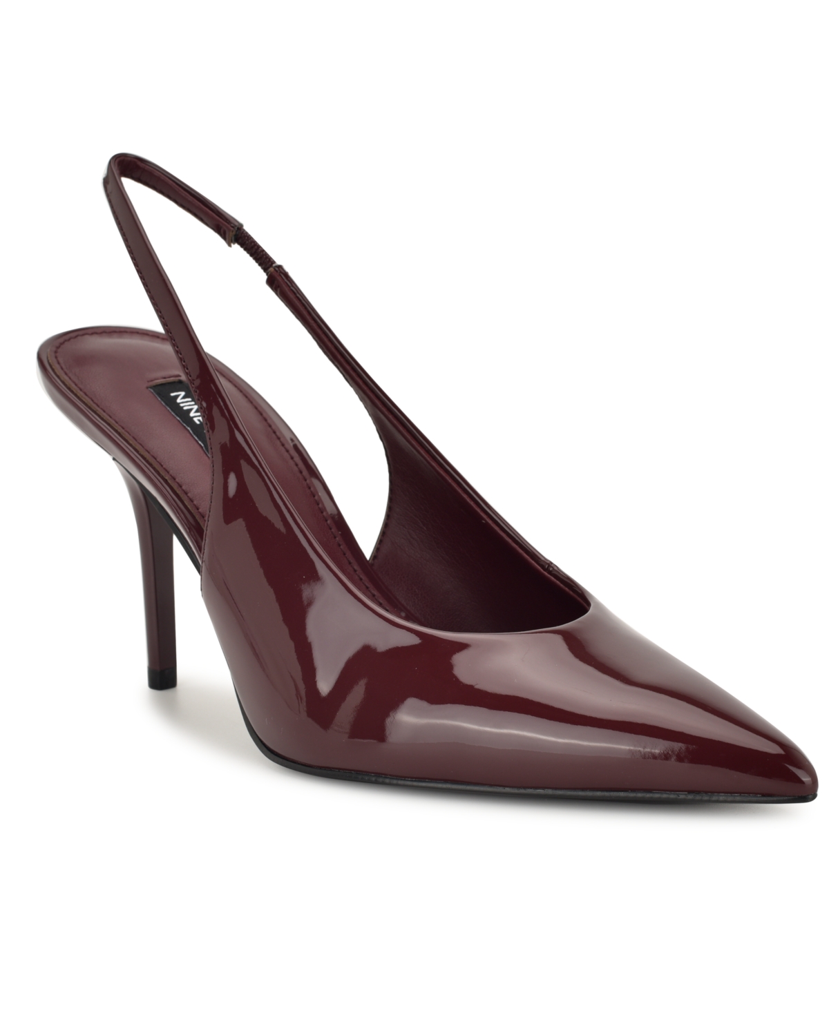 Nine West Palomma Slingback Pointed Toe Pump In Brown