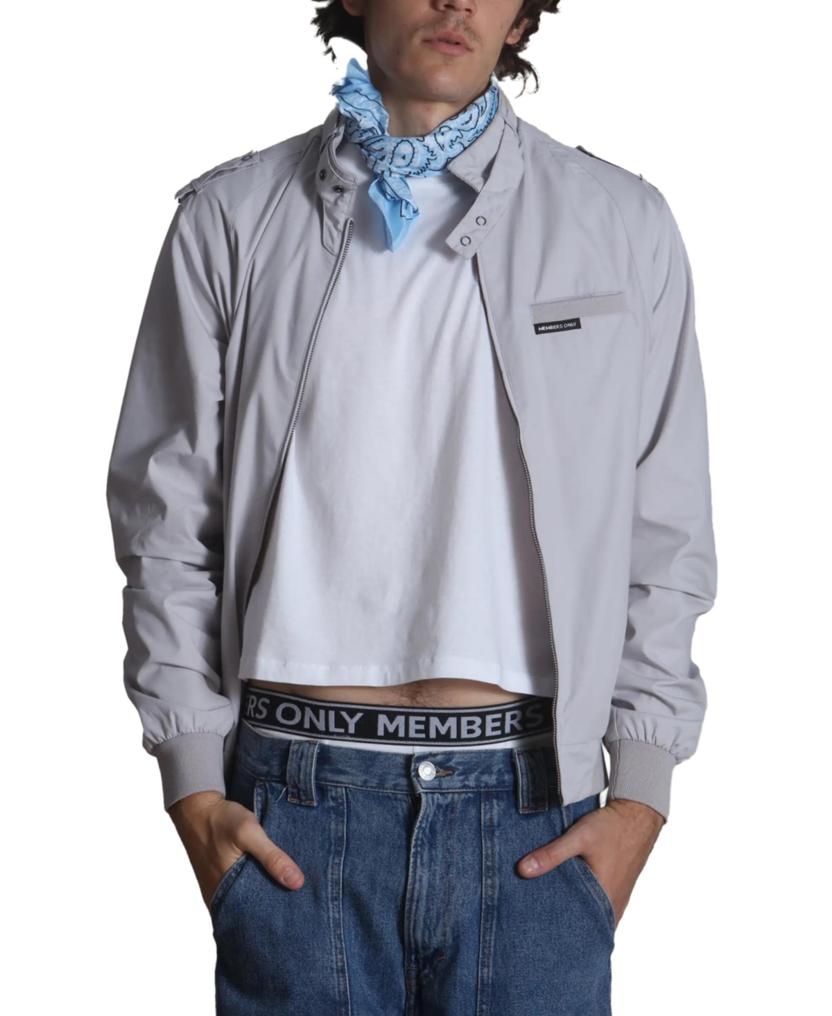 Men's Classic Iconic Racer Jacket (Slim Fit) - Lime green