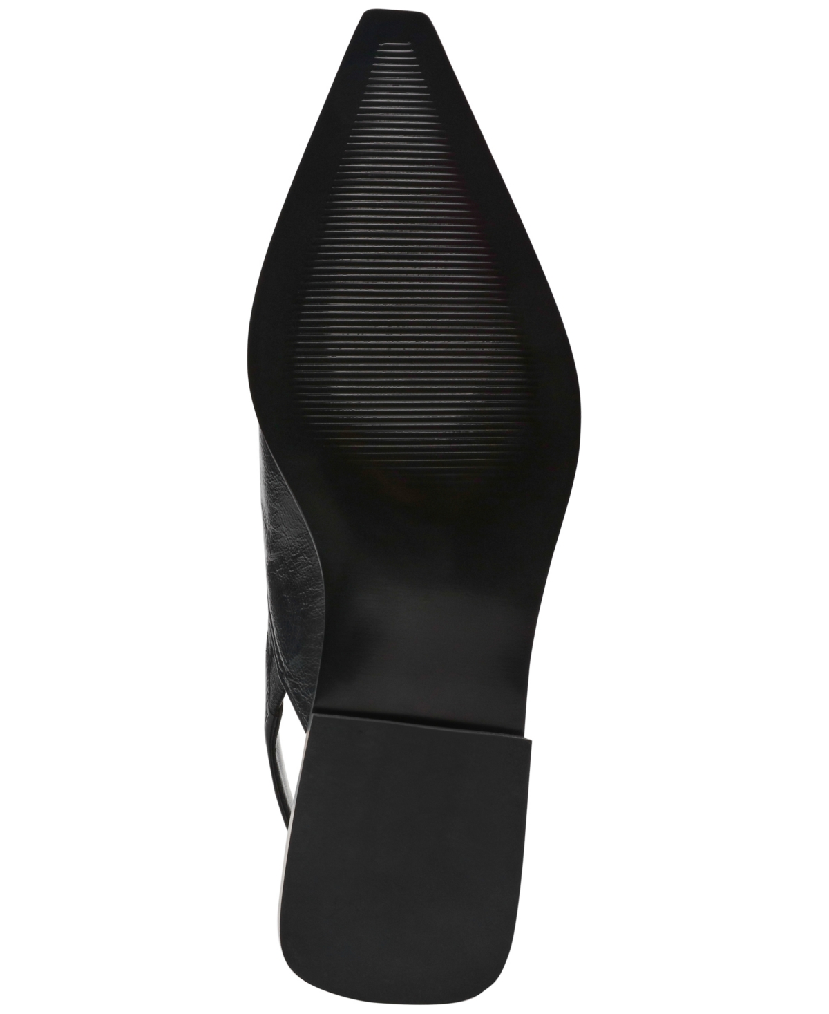 Steve Madden Shay Pointed Toe Slingback Flat In Black