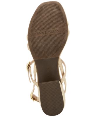 Women's Mackenzie Strappy Buckle Block Heel Dress Sandals