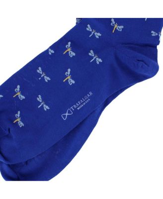 Men's Renewal Dragonfly Novelty Over The Calf Pima Cotton Dress Sock (1 Pair)
