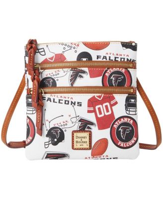 Women's Atlanta Falcons Triple-Zip Crossbody Bag