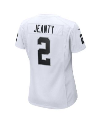 Women's&nbsp;Ashton Jeanty White Las Vegas Raiders Game Jersey
