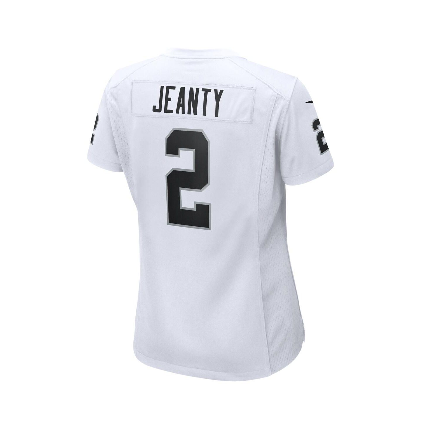 Женский топ Nike Ashton Jeanty White Las Vegas Raiders Game Jersey — фото 2