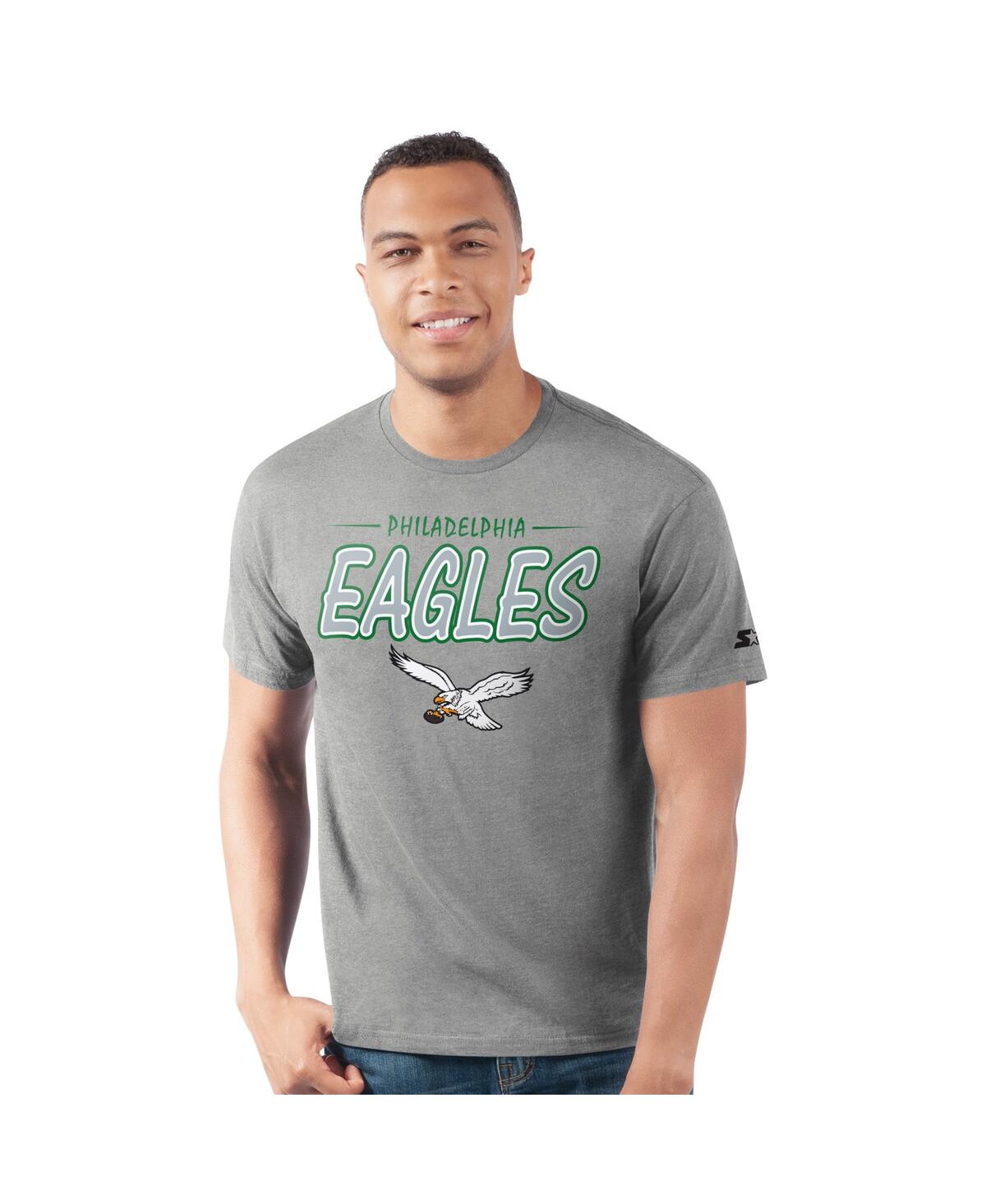 Men's Heather Gray Philadelphia Eagles Prime Time T-Shirt - Heather Gray