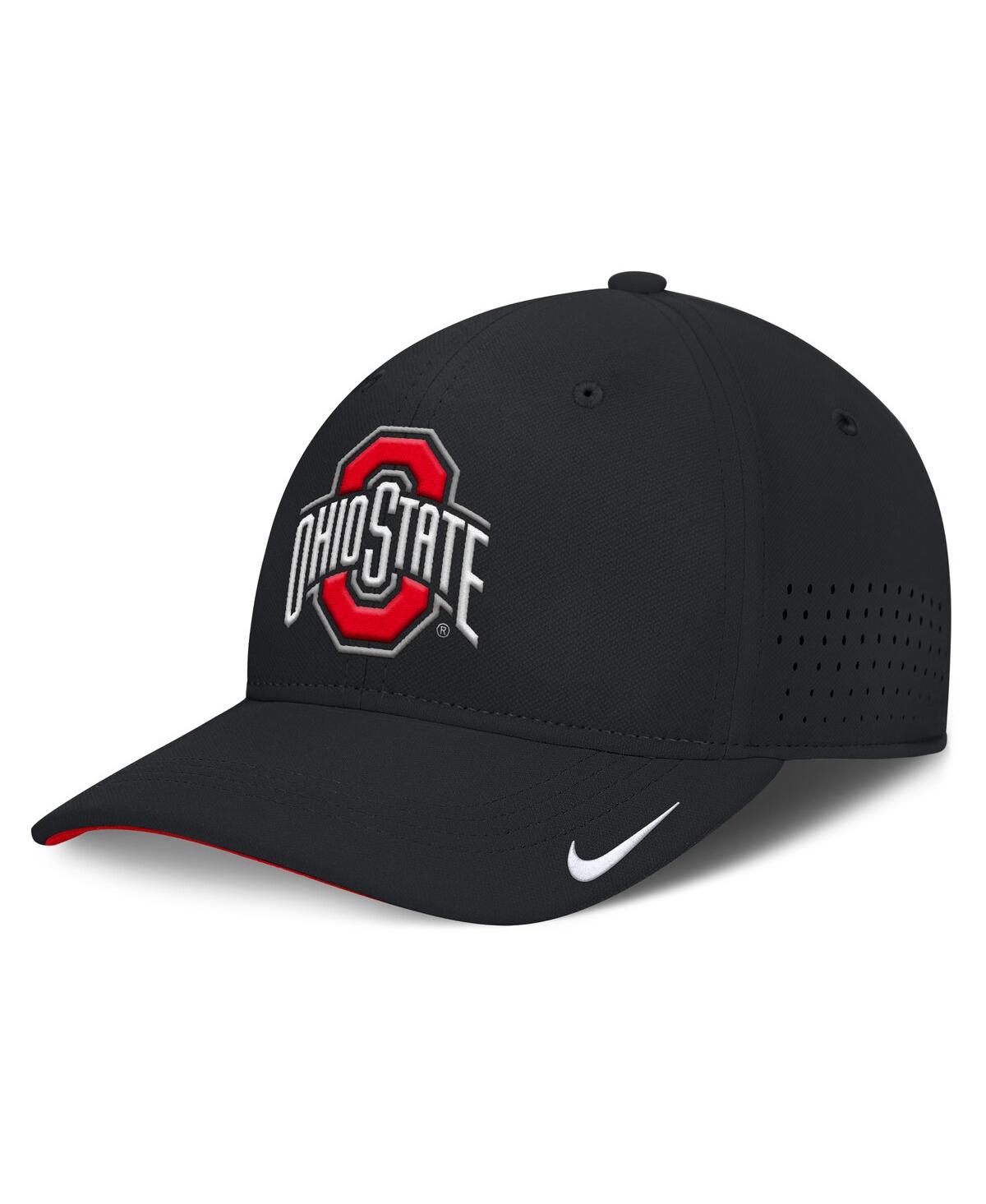 Men's Black Ohio State Buckeyes 2025Â On-Field Gameday Performance Flex Hat - Black