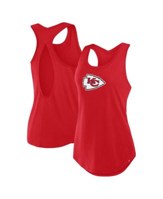 Fanatics - Women's Red Kansas City Chiefs Iron Fan Tank Top
