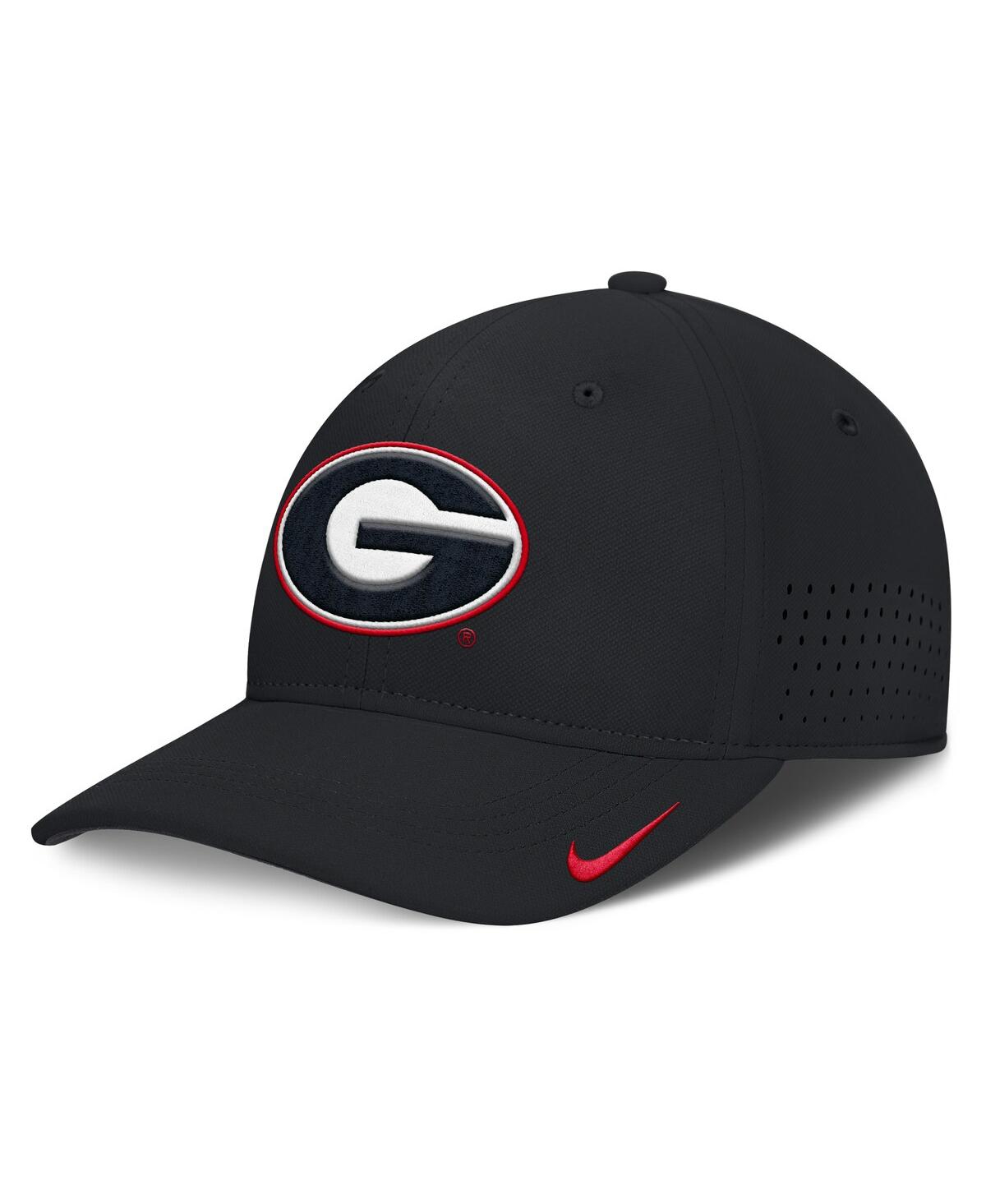 Men's Black Georgia Bulldogs 2025Â On-Field Gameday Performance Flex Hat - Black