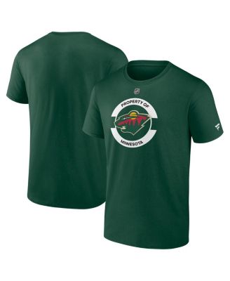 Fanatics - Men's Green Minnesota Wild Authentic Pro Core Secondary T-Shirt