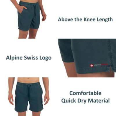 Men's Swim Shorts Beach Trunks Boardshorts Volley Shorts Quick Dry