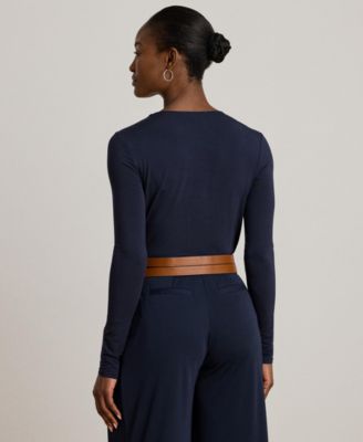 Women's Stretch Jersey Asymmetrical Top