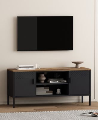 Landen 47.3" 6-Shelf TV Stand Fits TVs up to 40"