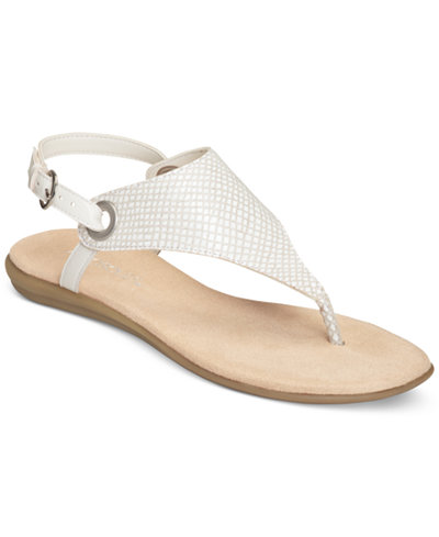 Aerosoles Conchlusion T-Strap Slingback Thong Sandals