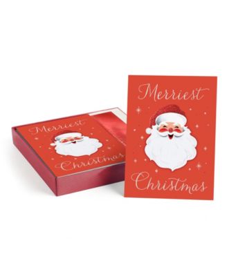 Vintage Santa Holiday Boxed Cards