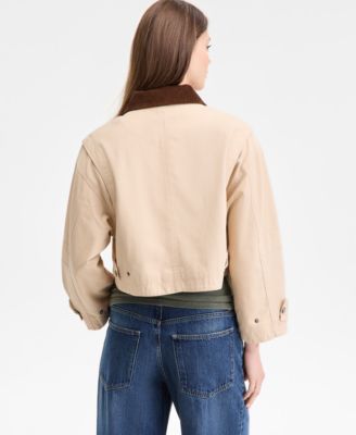 Women's Cropped Utility Jacket