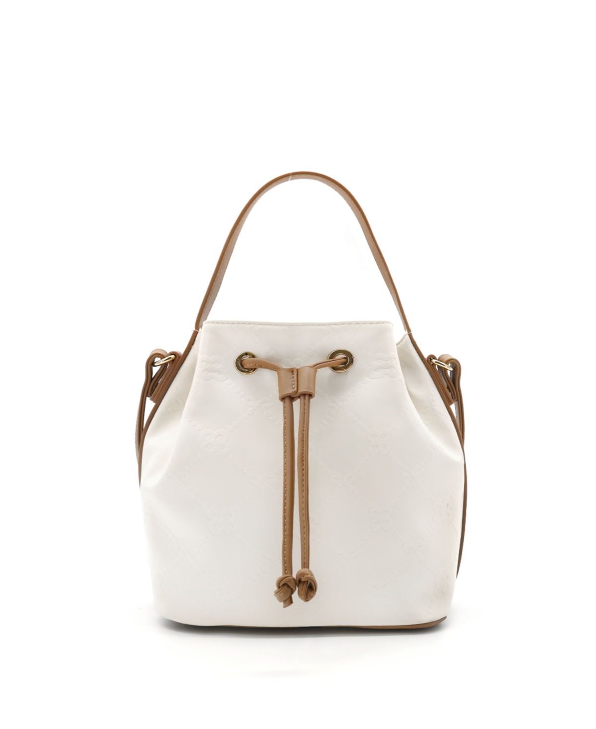 Mirage Bucket Top Handle Crossbody Bag - Pink