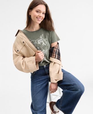 Women's Cropped Utility Jacket