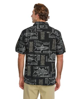 Quiksilver Men's Block Fish Woven Shirt