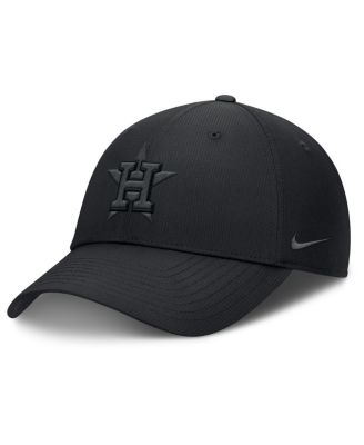 Nike - Men's Black Houston Astros Primetime Club Performance Adjustable Hat