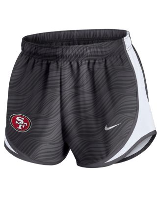 Women's Anthracite San Francisco 49ers Tempo Performance Shorts