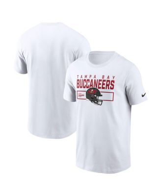 Nike - Men's White Tampa Bay Buccaneers Primetime Helmet Essential T-Shirt