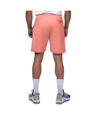 Men's Orange Atlanta Braves Peached French Terry Shorts