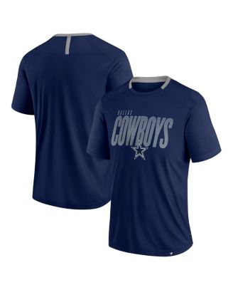 Fanatics - Men's Navy Dallas Cowboys Fade Dot Slant T-Shirt