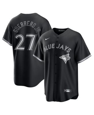 Nike - Men's Vladimir Guerrero Jr. Black Toronto Blue Jays Lights Out Replica Player Jersey