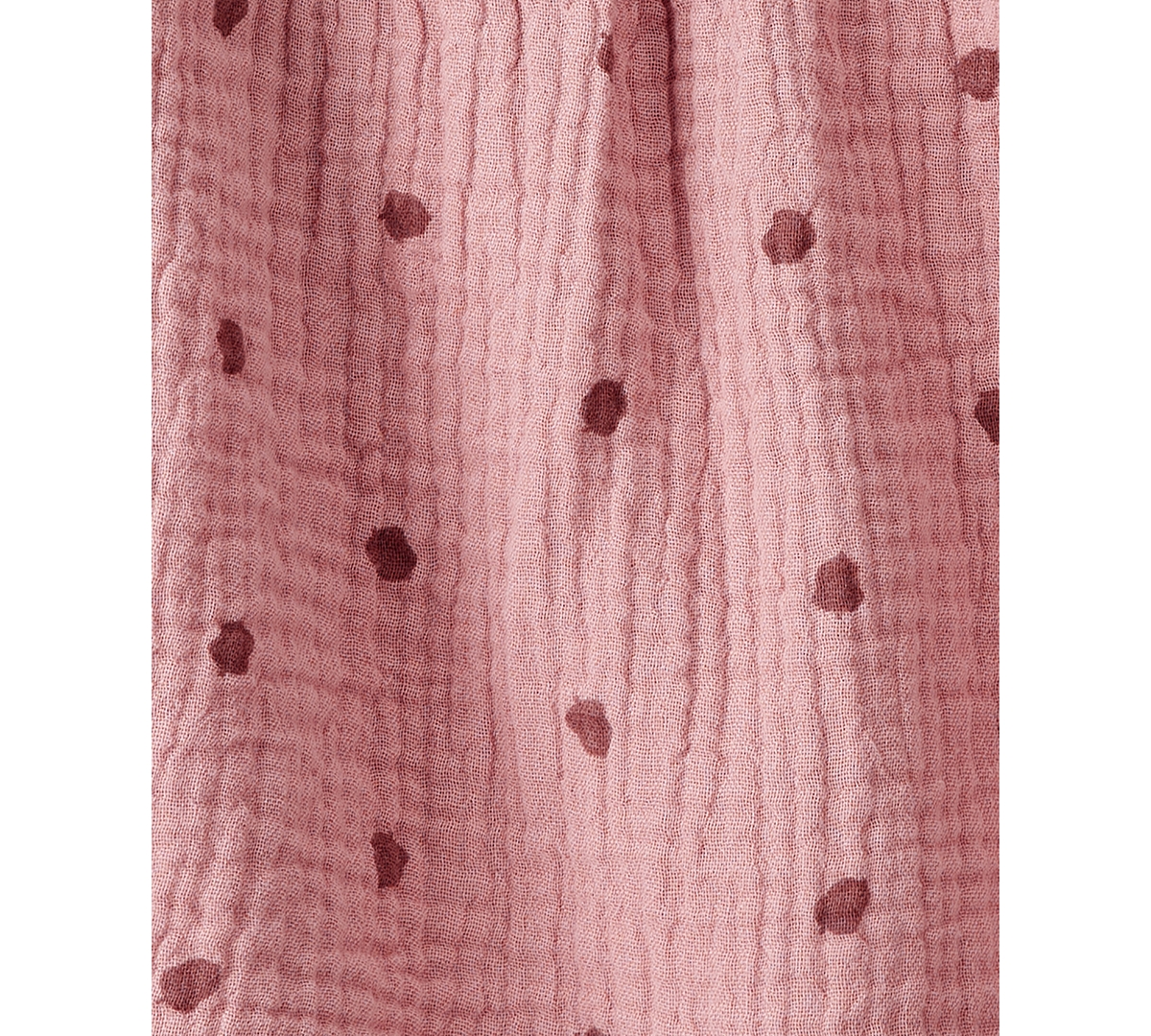Carter's Baby Girls Acorn-print Short-sleeve Dress & Socks, 2 Piece Set In Pink