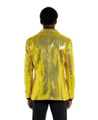 Men's Shiny Party Blazer - Sequins USA