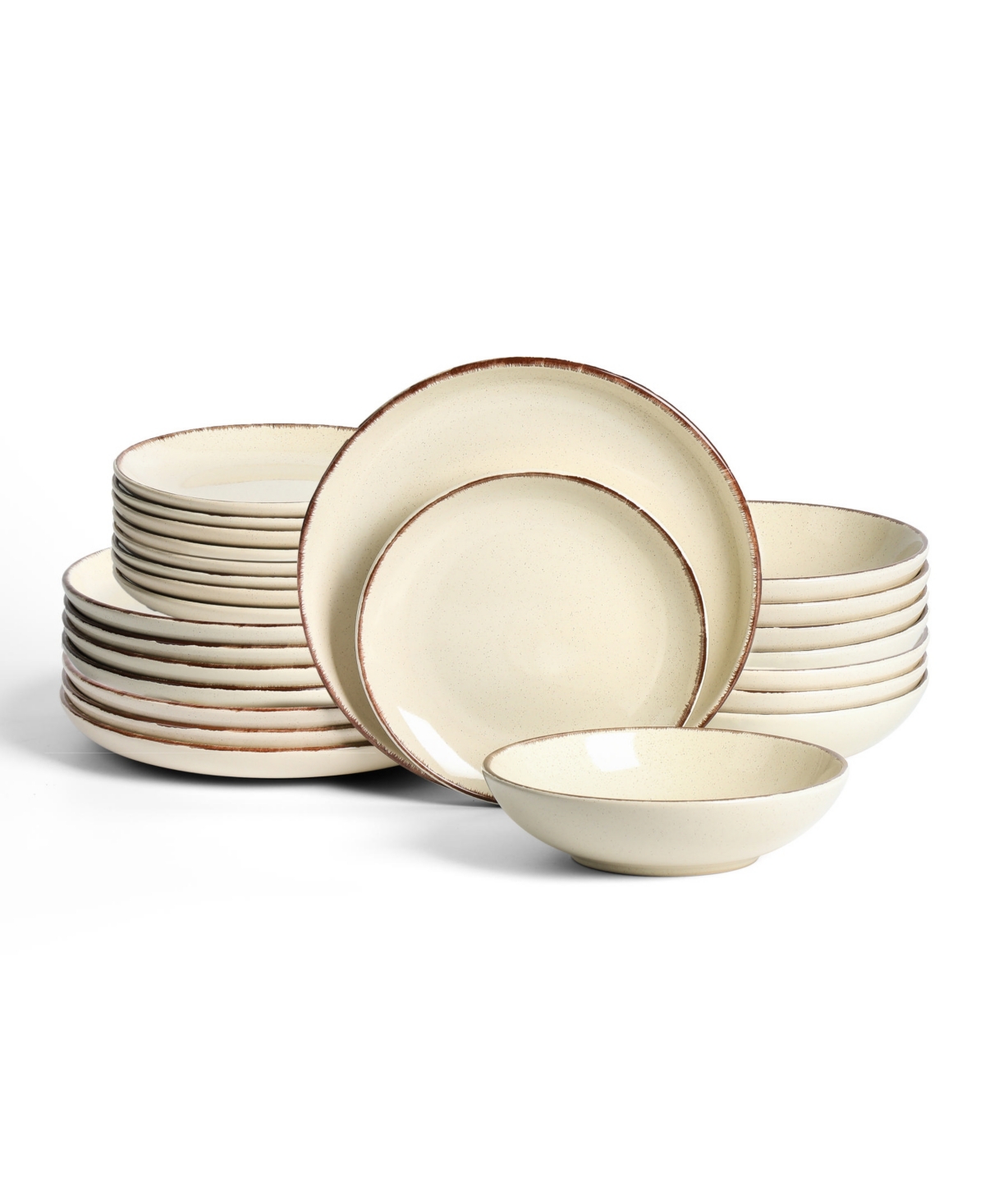 Heath 24 Pc. Dinnerware Set, Service for 8 - Coffee