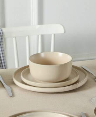 Amber 12 Pc. Dinnerware Set, Service for 4