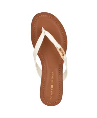 Women's Liande Logo Flat Thong Sandal