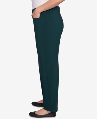 Plus Size Classic Allure Fitted Stretch Short Length Pants