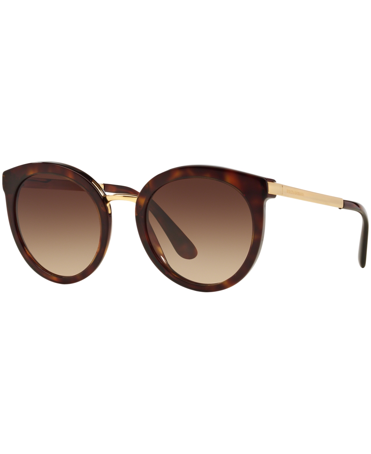 Dolce & Gabbana Sunglasses, Dg4268 In Tortoise,brown Gradient