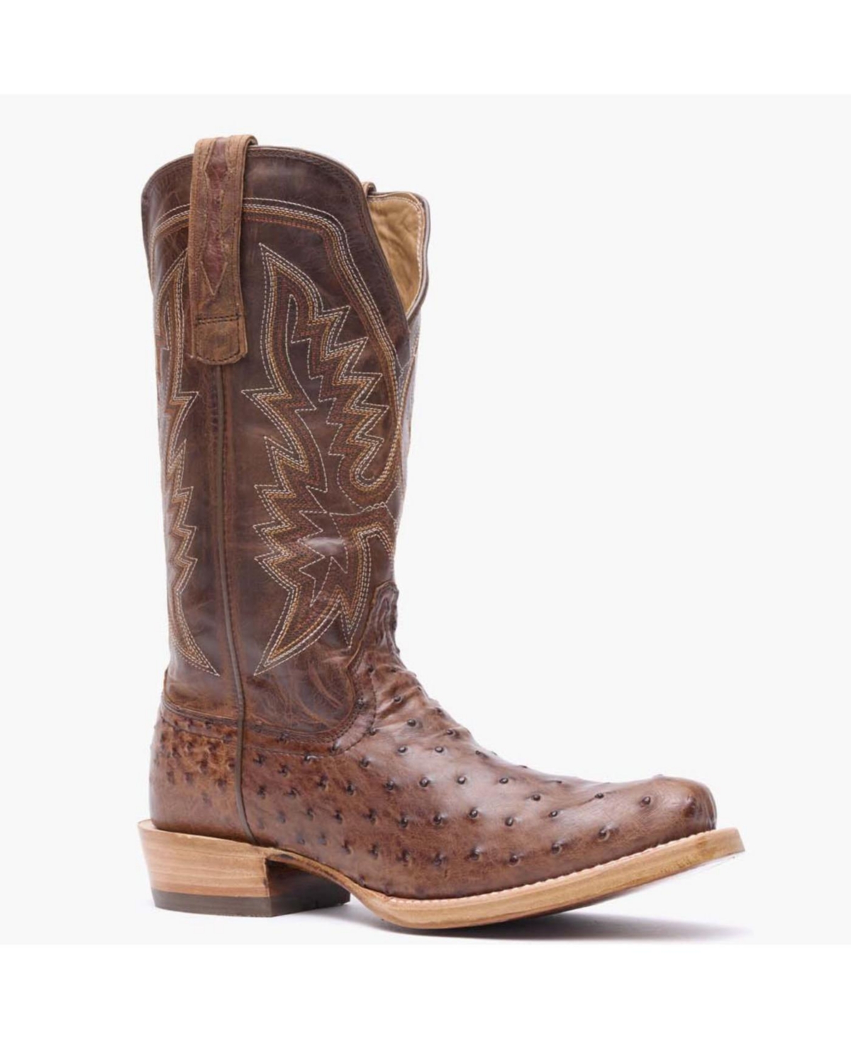 Men's Prca Collection Full-Quill Ostrich Western Boot