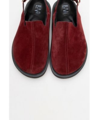 Forever & Always Womens Shoes Laby Leather Clogs