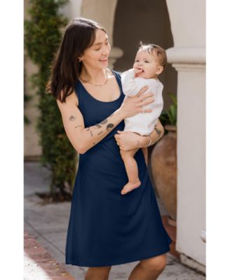 Plus Size Penelope Crossover Nursing Dress