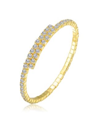 Colored Cubic Zirconia Tennis Bracelet