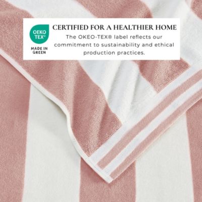 Velour Cabana Stripe Cotton 4-Pc. Beach Towel Set, 30" x 60"