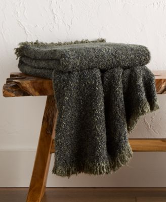 Oake - Heathered Boucle Throw, 50" x 60"