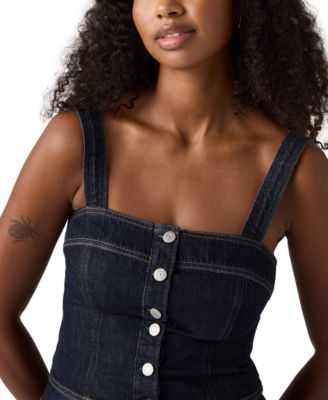 Women's Cotton Drea Denim Tank Top