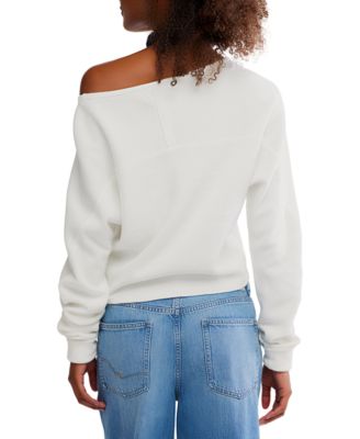 Women's Jess Asymmetric Long Sleeve Top