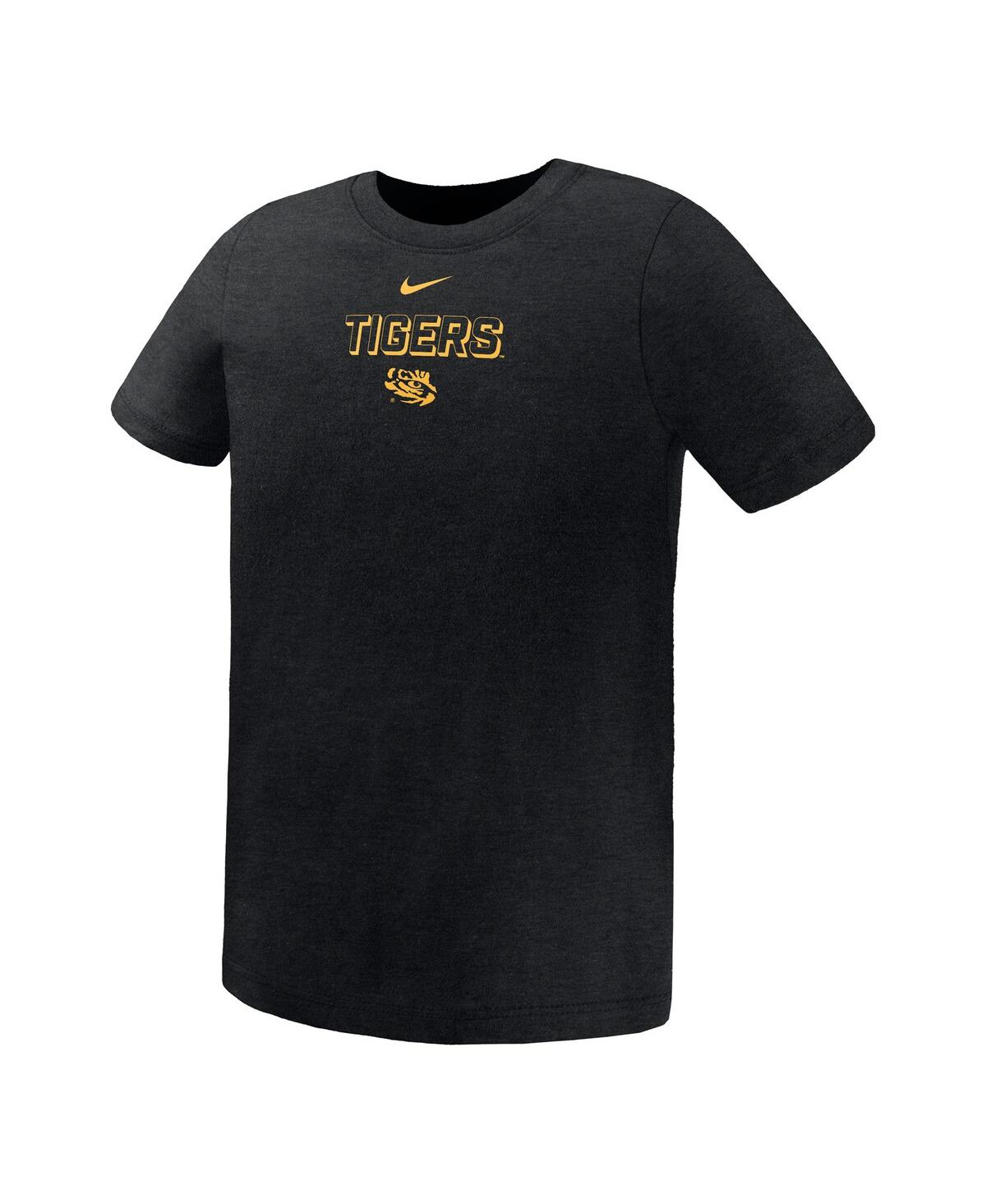 Nike Preschool Black Lsu Tigers Legend Performance T-shirt In Black