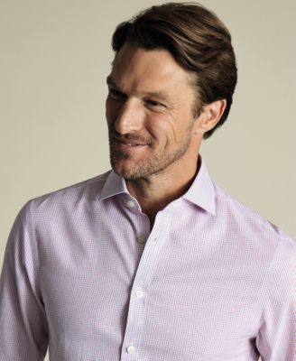 Men's Non-Iron Check Dress Shirt 
