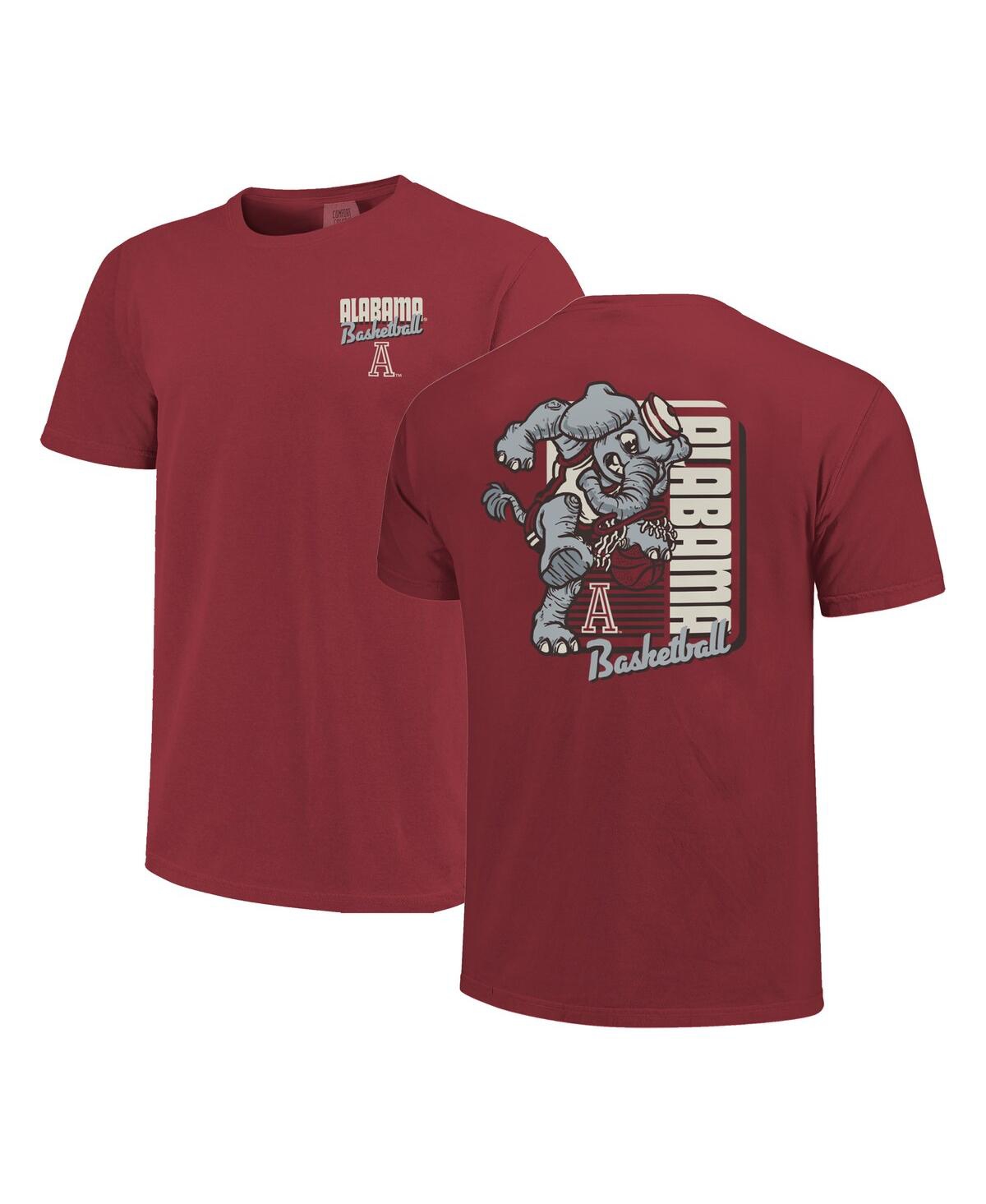 Men's Crimson Alabama Crimson Tide Comfort Colors Mascot Dunk T-Shirt - Crimson